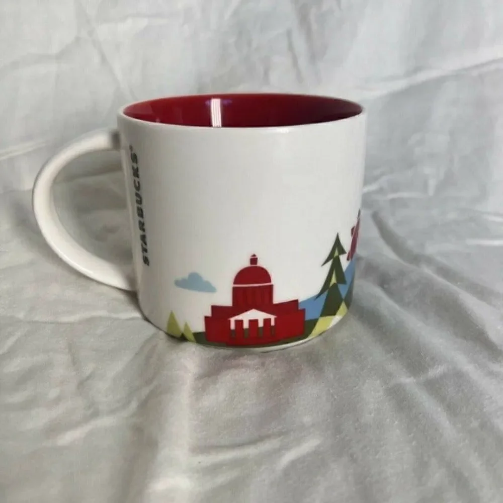 Starbucks Mug Washington You Are Here Collection 14 oz Coffee 2017